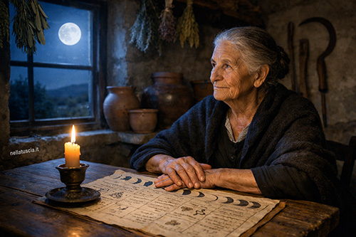La luna il calendario degli antichi