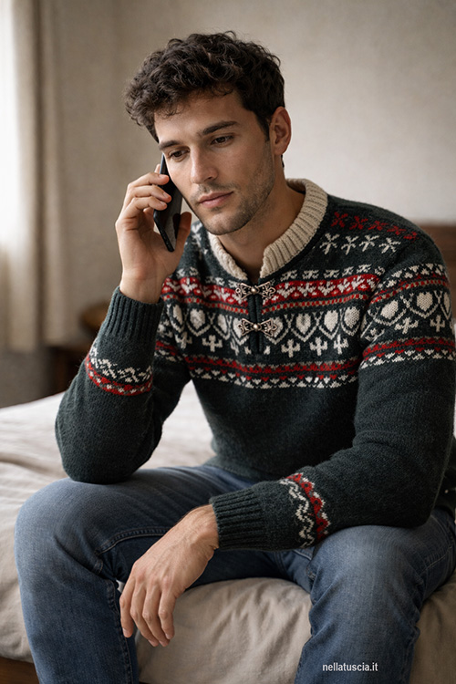 Marco si chiude in camera e telefona ad Althea.