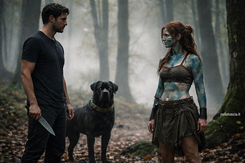 Marco precipita nella visione e incontra Rhiann